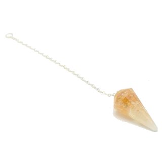 Clear Quartz Pendulum faceted