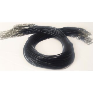 Wachsband schwarz 50 cm