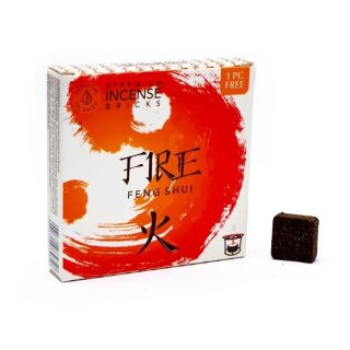 Aromafume Feng Shui Weihrauchbl&ouml;cke Feuer