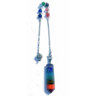Chakra Pendulum with Chakra Chain