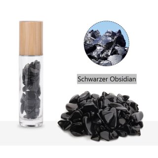 Edelstein Roll-On Schwarzer Obsidian