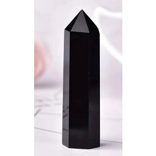 Obelisk Schwarzer Obsidian