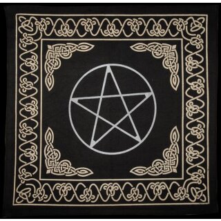 Unterlegtuch / Altartuch mit Pentagramm
